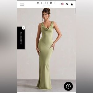 Worn once to wedding club L London dress